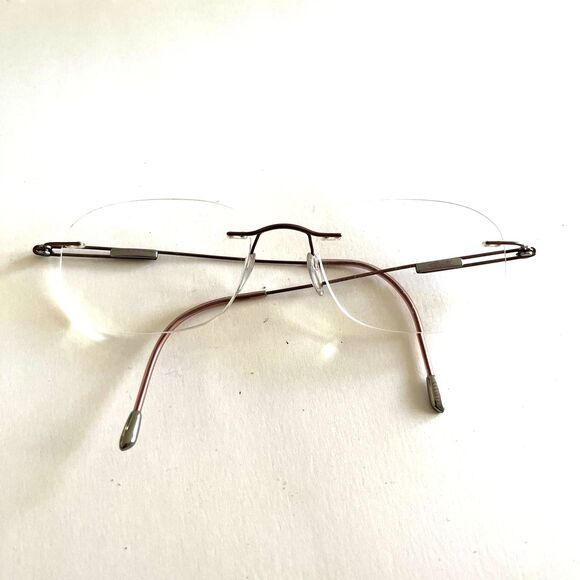 Silhouette Eyeglasses Titan 7534 40 5077 Rimless Austria Frames Only Pink 19-140 - Picture 2 of 6